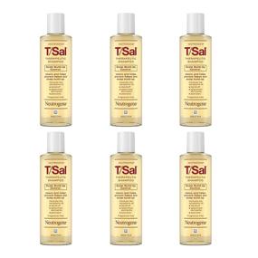 img 4 attached to 🧴 Neutrogena T/Sal Therapeutic Scalp Shampoo for Scalp Build-Up Control with 3% Salicylic Acid - Dandruff, Psoriasis & Seborrheic Dermatitis Relief, 4.5 fl. oz (Pack of 6)