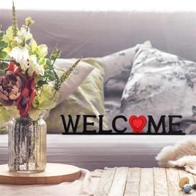 img 3 attached to ❤️ Valentines Welcome Decoration: Stunning Decorative Centerpiece for a Warm Welcome