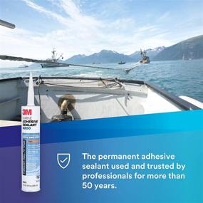 img 2 attached to 3M Marine Adhesive Sealant 5200 (06501) Permanent Bonding And Sealing For Boats And RVs Above And Below The Waterline Waterproof Repair