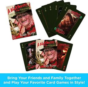 img 3 attached to 🃏 AQUARIUS A Nightmare on Elm Street Playing Cards - Nightmare-themed Deck for Your Card Games - Officially Licensed Merchandise & Collectibles