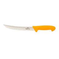 🔪 ultrasource 449414 precision-cut butcher knife, 8" fluted blade logo
