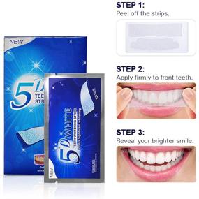 img 1 attached to 🦷 ifanze Teeth Whitening Strips 5D – Safe, Effective, and Easy-to-Use Whitening Kit with 14 Pouches (28pcs)