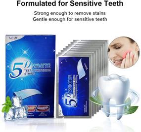 img 3 attached to 🦷 ifanze Teeth Whitening Strips 5D – Safe, Effective, and Easy-to-Use Whitening Kit with 14 Pouches (28pcs)