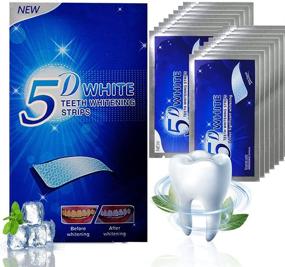 img 4 attached to 🦷 ifanze Teeth Whitening Strips 5D – Safe, Effective, and Easy-to-Use Whitening Kit with 14 Pouches (28pcs)