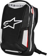 🎒 alpinestars hunter backpack - black and white логотип