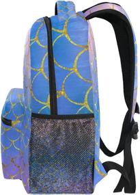 img 1 attached to 🧜 Stylish Mermaid Bookbags: Explore with ZOEO Backpacks in a Daypack Design