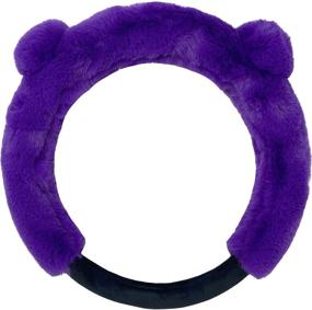 img 2 attached to C P R Plush Steering Universal Purple