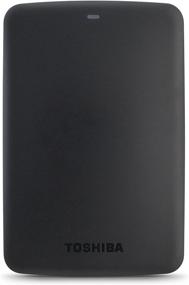 img 2 attached to 💾 Toshiba Canvio Basics 2TB Portable Hard Drive - Black: Reliable Storage Solution