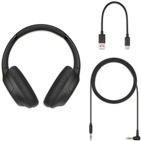 img 2 attached to Sony WHCH710N Wireless Bluetooth Noise-Canceling Headphones Bundle - Includes 🎧 Knox Gear Protective Case and USB Bluetooth Adapter (Black, 3 Items)