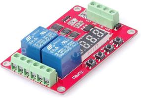 img 3 attached to ⏲️ KNACRO 5V DC Relay Module: Multifunctional 2 Channel Programmable Timer Switch Board with 18 Modes