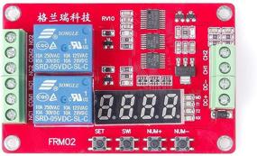 img 4 attached to ⏲️ KNACRO 5V DC Relay Module: Multifunctional 2 Channel Programmable Timer Switch Board with 18 Modes