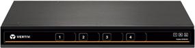 img 4 attached to 🌐 Vertiv Cybex Secure 4K HDMI KVM Switch - 4-Port EAL4+ NIAP TAA Compliant (SC840H-001)