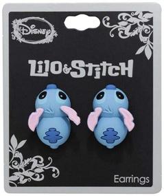 img 1 attached to Neon Tuesday Disney Stitch Earrings