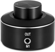 🎛️ nobsound mini active volume control knob | audio adjuster for pc speaker amplifier switcher | 3.5mm volume controller for enhanced sound control logo
