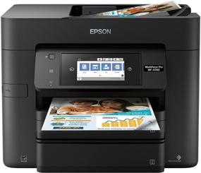 img 4 attached to 🖨️ Epson WorkForce Pro WF-4740 Wireless All-in-One Color Inkjet Printer with Wi-Fi Direct, Copier, Scanner – Amazon Dash Replenishment Ready