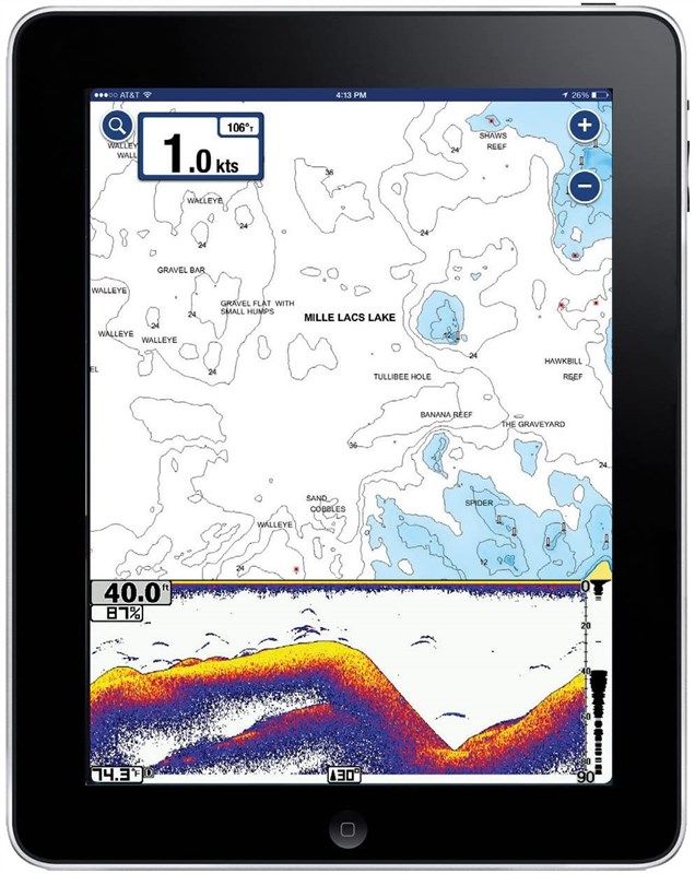 Portable WiFi Fish Finder with GPS for Kayaks, Boats, and…