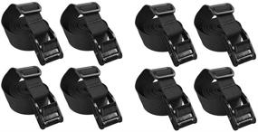 img 4 attached to 🔒 MAGARROW Durable Lashing Straps with Buckles - High-Quality Material Handling Products
