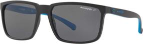 img 3 attached to ARNETTE Men's An4251 Stripe Rectangular Sunglasses: Style and Function Combined!