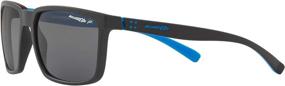 img 2 attached to ARNETTE Men's An4251 Stripe Rectangular Sunglasses: Style and Function Combined!