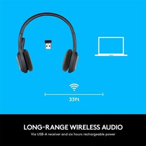 img 2 attached to 🎧 Wireless Over-The-Head Headset H600 by Logitech