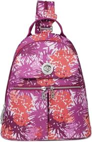 img 4 attached to 🎒 Baggallini Convertible Backpack Thistle: Functionality meets Fashion in Women's Handbags & Wallets