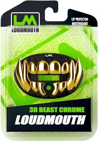 img 3 attached to 🏈 Enhance Your Game with Loudmouth Football Mouth Guard - 3D Beast Chrome Adult and Youth Mouth Guard for Maximum Air Flow and Sports Performance