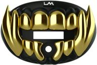 🏈 enhance your game with loudmouth football mouth guard - 3d beast chrome adult and youth mouth guard for maximum air flow and sports performance logo