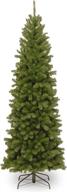 6-foot green artificial slim christmas tree by national tree company - north valley spruce, includes stand logo