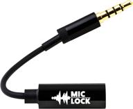 mic-lock 3.5mm - soundpass microphone blocking device for smartphones, laptops, tablets - 🔒 audio security, privacy, counter-surveillance - prevent eavesdropping - enjoy music safely - 1 pack logo