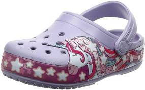 img 4 attached to 🦄 Crocs Lavender Unicorn Unisex Shoes and Clogs for Toddler Boys - Perfect for Toddlers