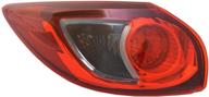 top-rated replaceable tyc 11-6470-00 mazda cx-5 tail lamp: enhance safety & style logo