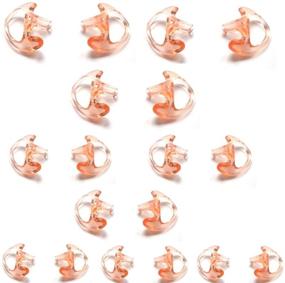 img 4 attached to 🎧 HYS Ear Mold Earbud Replacement Earpiece Set for Ham Radio Coil Tube Audio Kits (9 Pairs: Large, Medium, Small)