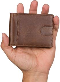 img 1 attached to 👝 NKPT Premium Grain Leather Wallet: High-quality Men's Accessories for Wallets, Card Cases, and Money Organizers