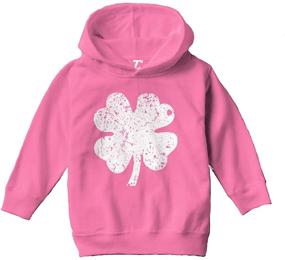 img 4 attached to Distressed Four Leaf Clover Toddler Boys' Clothing in Fashion Hoodies & Sweatshirts