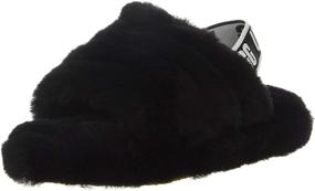 img 4 attached to 👧 UGG Fluff Yeah Slide Slipper - Unisex-Child