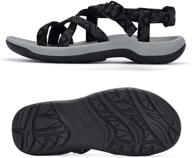 👟 viakix walking sandals for women: the perfect combination of comfort and support for outdoor activities, hiking, water sports, and more! logo