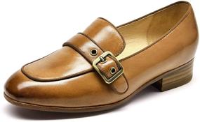 img 4 attached to 👠 Stylish Tassel Women's Leather Loafers: Optimal SEO-Optimized Footwear