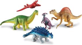 img 4 attached to Discover the Exciting World of Dinosaurs with Learning Resources Jumbo Dinosaurs Expanded!