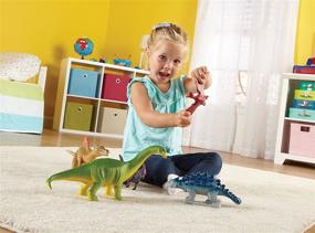 img 2 attached to Discover the Exciting World of Dinosaurs with Learning Resources Jumbo Dinosaurs Expanded!