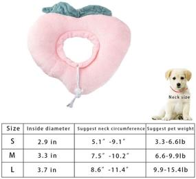 img 3 attached to 🐱 Adjustable Recovery Collar for Cats and Kittens, Cute Neck Cone for Wound Healing, Soft Edge Elizabethan Collars for Surgery Recovery and Protection