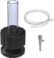 optimized pawfly nano bio sponge filter kit for quiet fry betta shrimp foam filtration in small fish tanks up to 3 gallon size, including airline tubing логотип