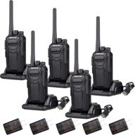 📻 retevis rt27 walkie talkies: rechargeable, heavy-duty two-way radios for adults - 5 pack" logo