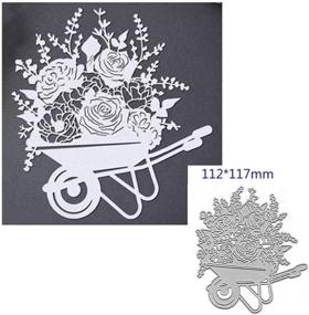 img 2 attached to Stencils Invitation Scrapbooking Decorative Embossing Scrapbooking & Stamping for Die-Cutting & Embossing
