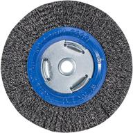 🔧 mercer industries 183010 crimped wire wheel for bench/pedestal grinders, 6x3/4x2 (1/2 and 5/8-inch) logo