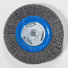 img 3 attached to 🔧 Mercer Industries 183010 Crimped Wire Wheel for Bench/Pedestal Grinders, 6x3/4x2 (1/2 and 5/8-inch)