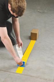 img 1 attached to Enhance Workplace Safety with Brady ToughStripe Floor Marking Tape – Occupational Health & Safety Products