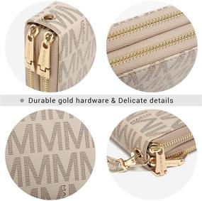 img 1 attached to 👜 Women's Handbags & Wallets with Original Double Zipper Wristlet