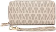 👜 women's handbags & wallets with original double zipper wristlet logo