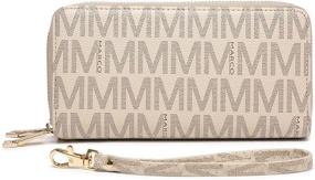img 4 attached to 👜 Women's Handbags & Wallets with Original Double Zipper Wristlet