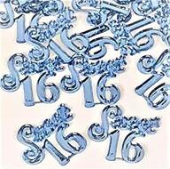 charms embellishment number acrylic confetti logo